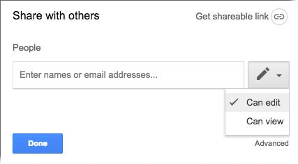 Mời cộng tác trong báo cáo google data studio
